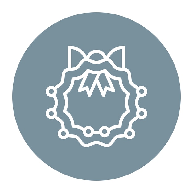 Ilustración vectorial de la corona