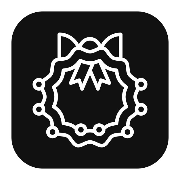Ilustración vectorial de la corona