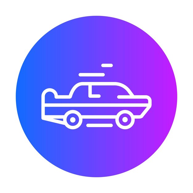 Ilustración vectorial de los corredores