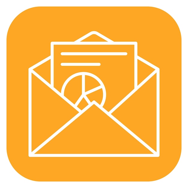 Ilustración vectorial por correo electrónico
