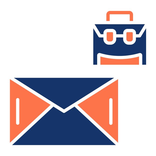 Ilustración vectorial por correo electrónico