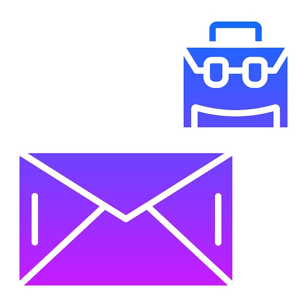 Ilustración vectorial por correo electrónico