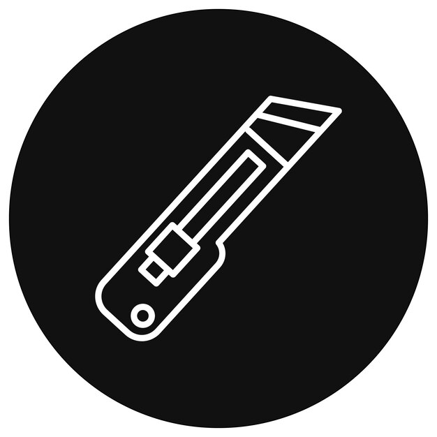 Ilustración vectorial del cortador
