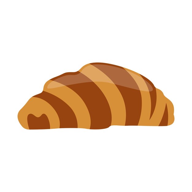 Ilustración vectorial del croissant