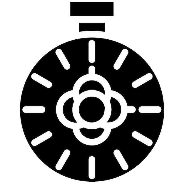 Ilustración vectorial del cronómetro
