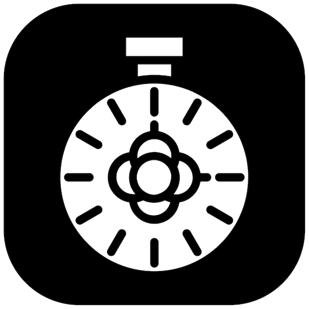 Ilustración vectorial del cronómetro