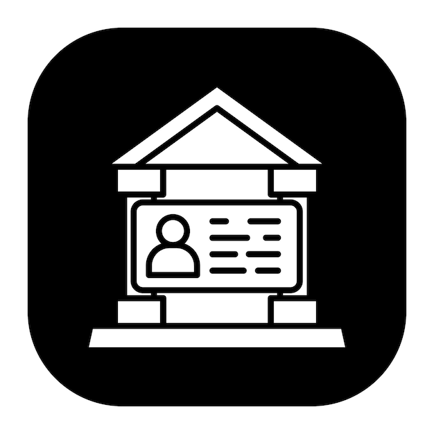 Ilustración vectorial de la cuenta bancaria