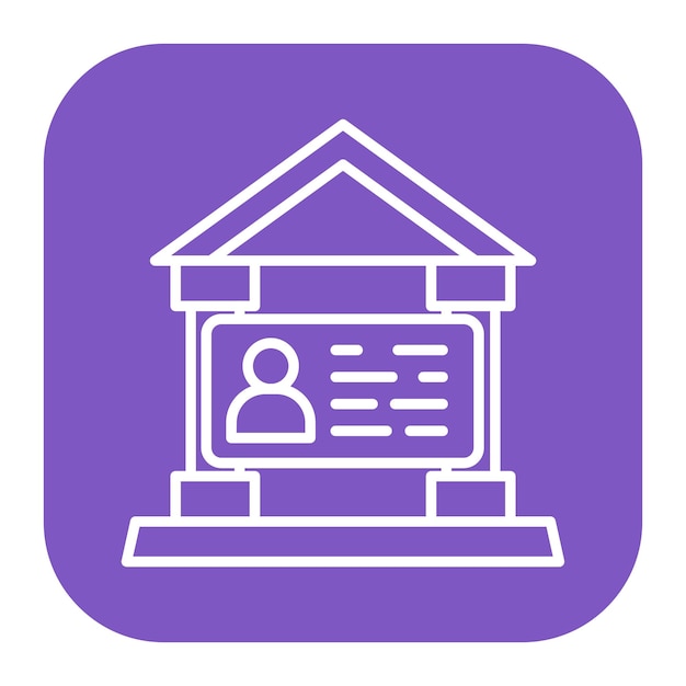 Ilustración vectorial de la cuenta bancaria