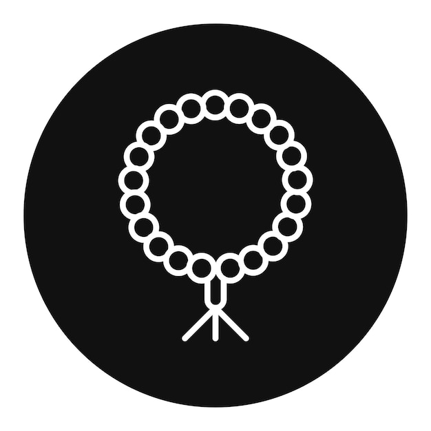 Ilustración vectorial de cuentas