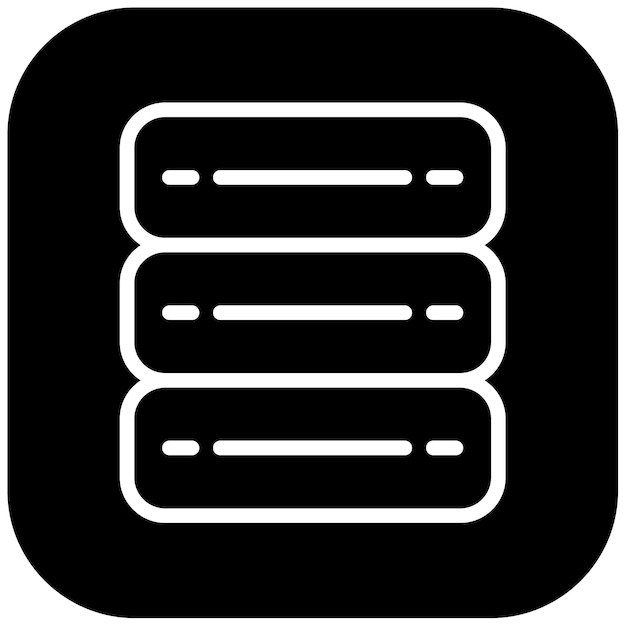 Ilustración vectorial de datos grandes