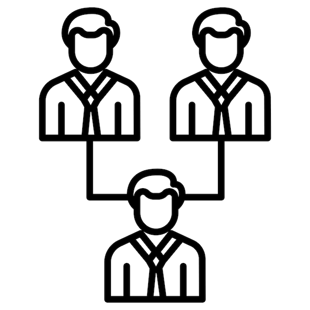Ilustración vectorial de la delegación