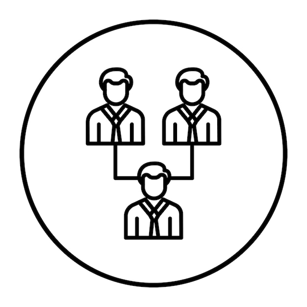 Ilustración vectorial de la delegación