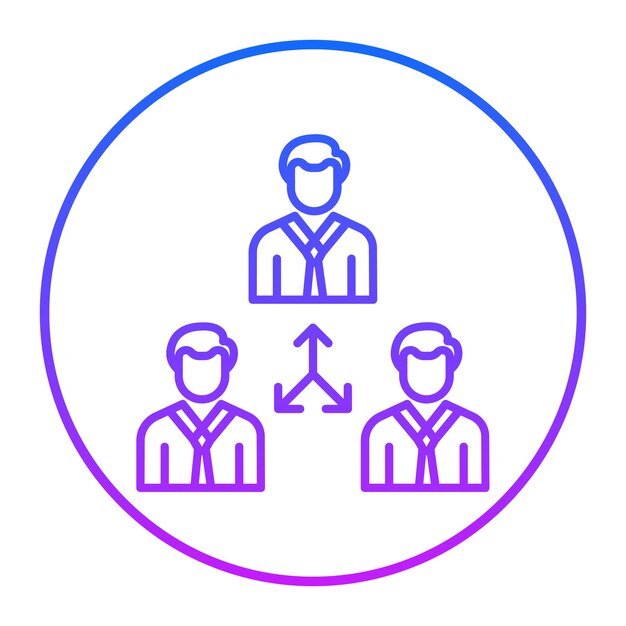 Ilustración vectorial delegada
