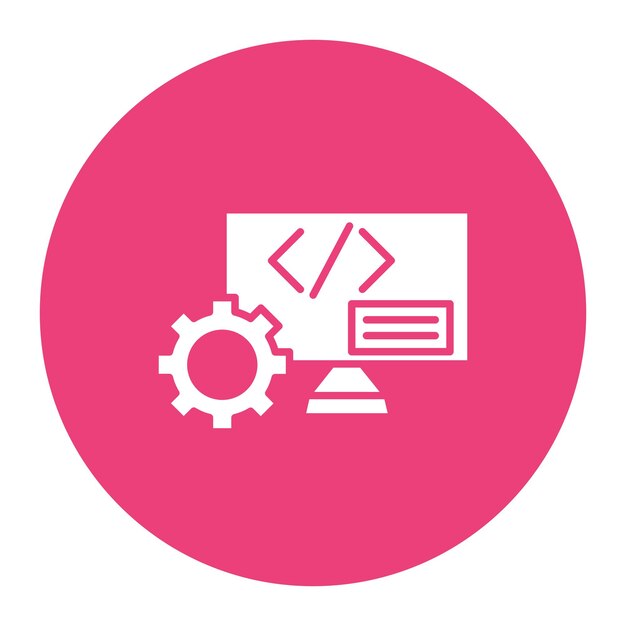 Ilustración vectorial de desarrollo de aplicaciones