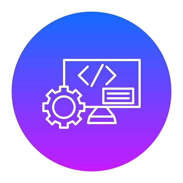 Ilustración vectorial de desarrollo de aplicaciones