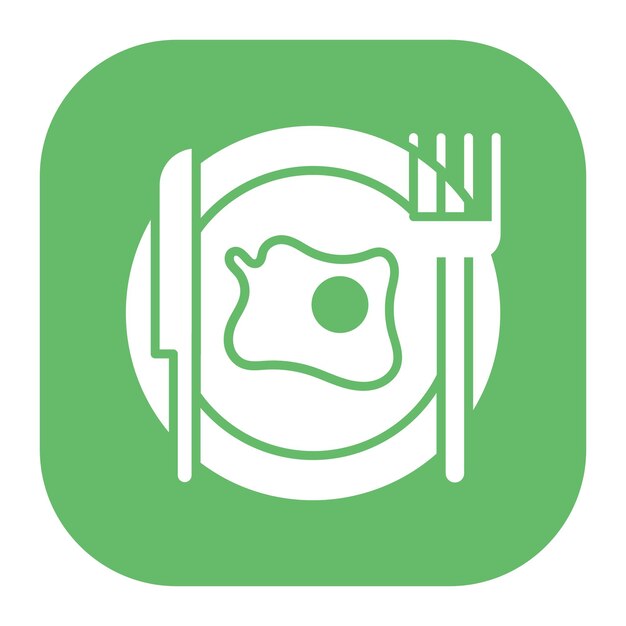 Ilustración vectorial del desayuno