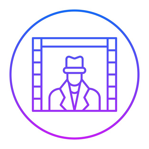 Ilustración vectorial de detectives