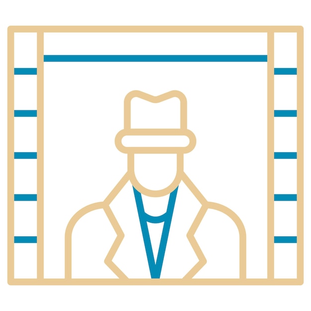 Ilustración vectorial de detectives