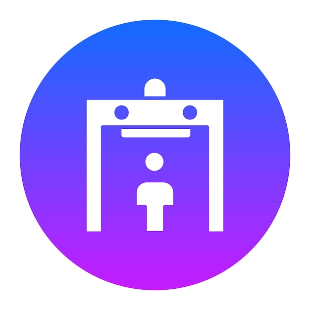 Ilustración vectorial del detector