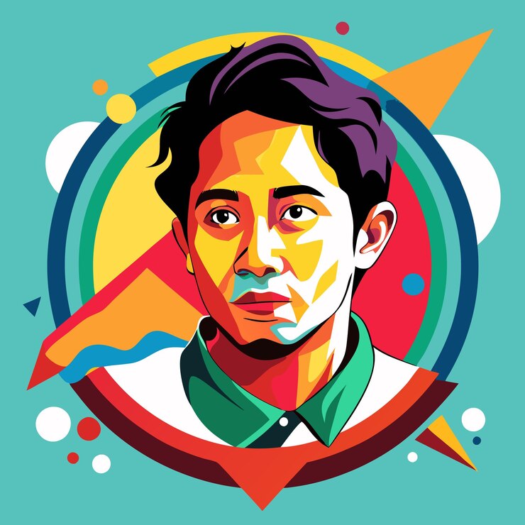 Vector ilustración vectorial del día internacional de los artistas