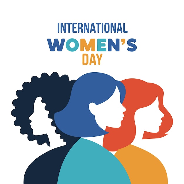 Ilustración vectorial del Día Internacional de la Mujer