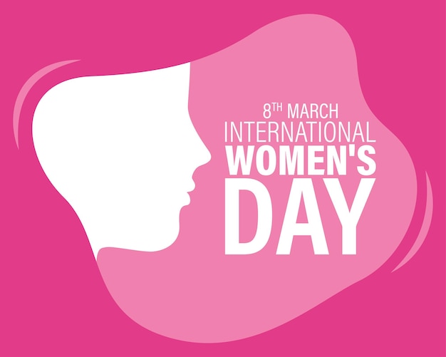 Ilustración vectorial para el Día Internacional de la Mujer