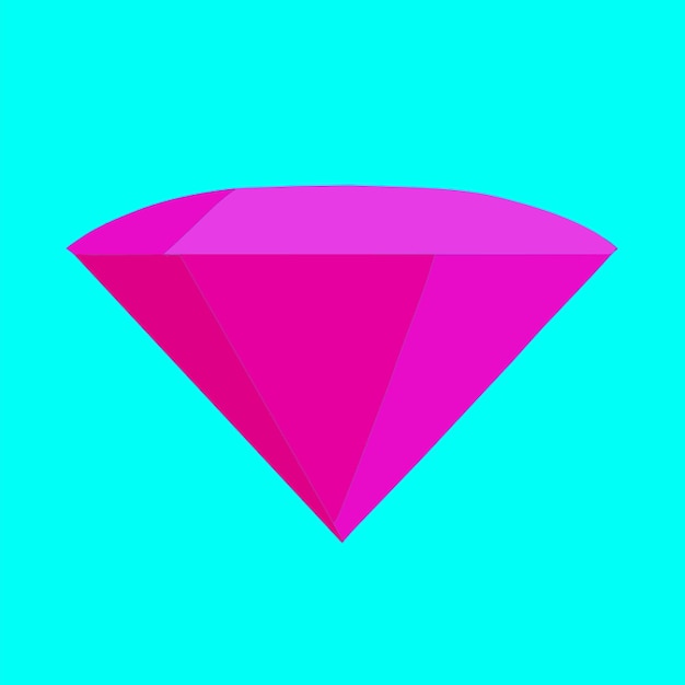 Ilustración vectorial de diamante