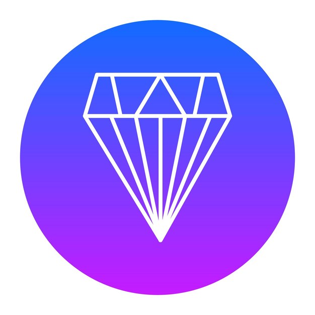 Vector ilustración vectorial de diamantes