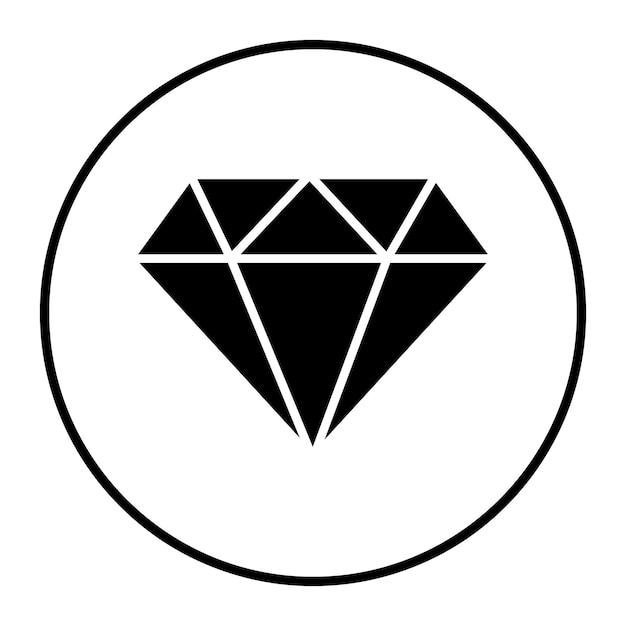 Ilustración vectorial de diamantes