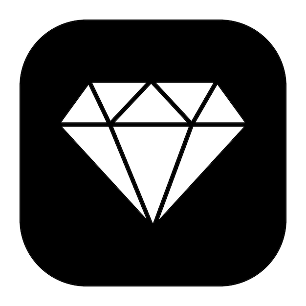 Ilustración vectorial de diamantes