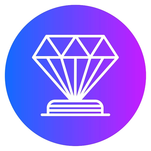 Ilustración vectorial de diamantes