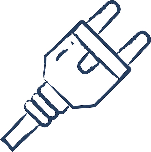Ilustración vectorial dibujada a mano por cable
