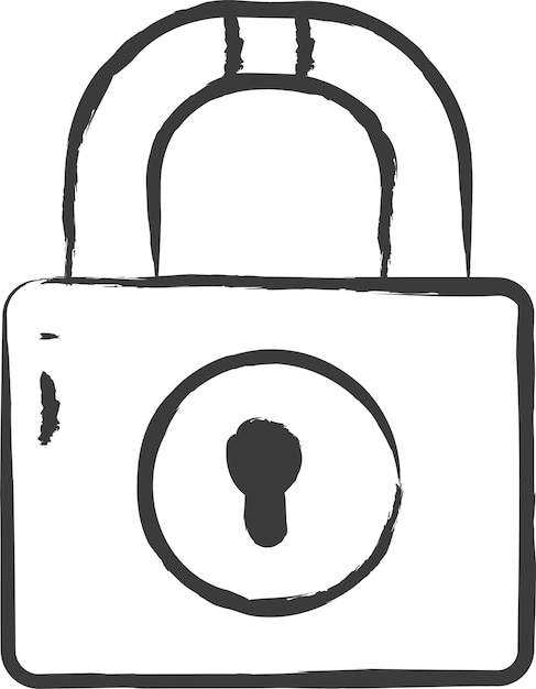 Ilustración vectorial dibujada a mano por Lock