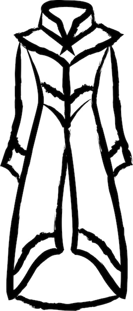 Ilustración vectorial dibujada a mano por el mago Robe