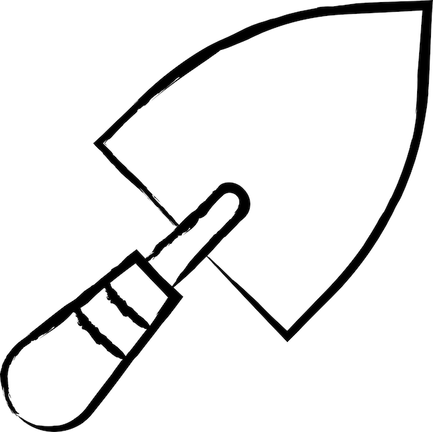 Ilustración vectorial dibujada a mano con una paleta
