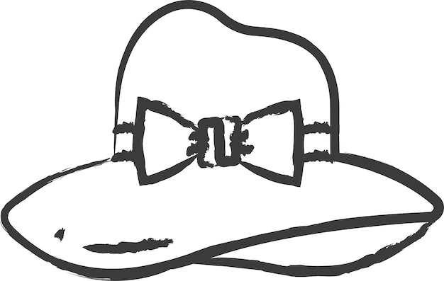 Ilustración vectorial dibujada a mano por Pamela Hat
