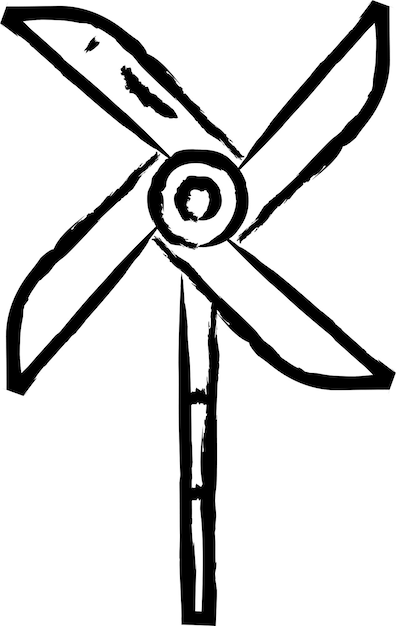Ilustración vectorial dibujada a mano por Pinwheel
