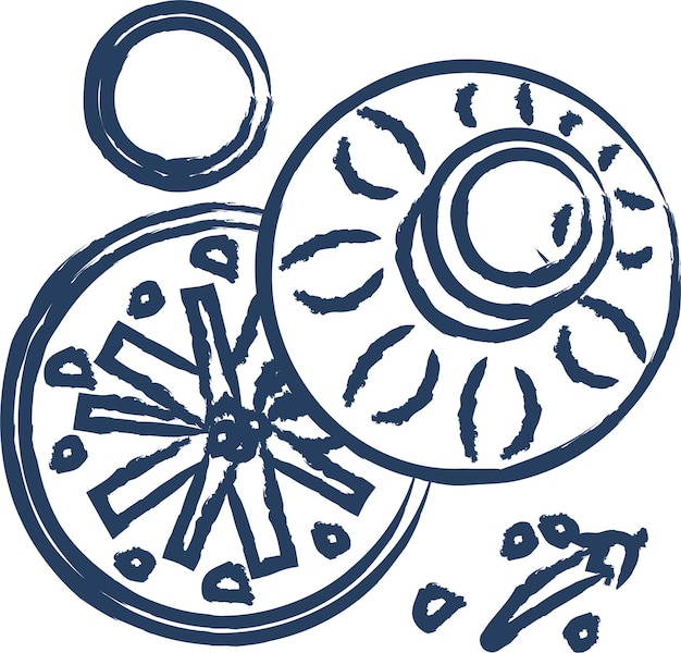 Ilustración vectorial dibujada a mano por Tagine