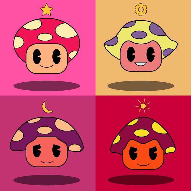 ilustración vectorial dibujos animados lindo icono de seta