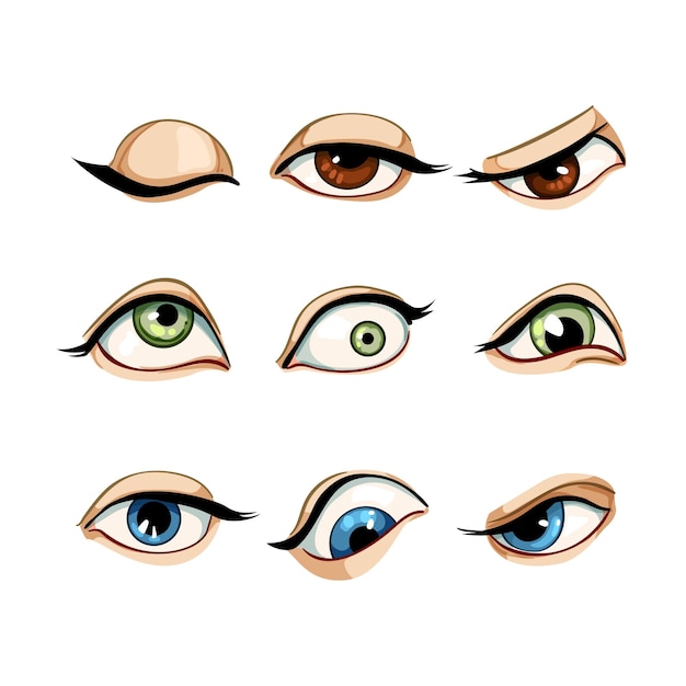 Ilustración vectorial de dibujos animados