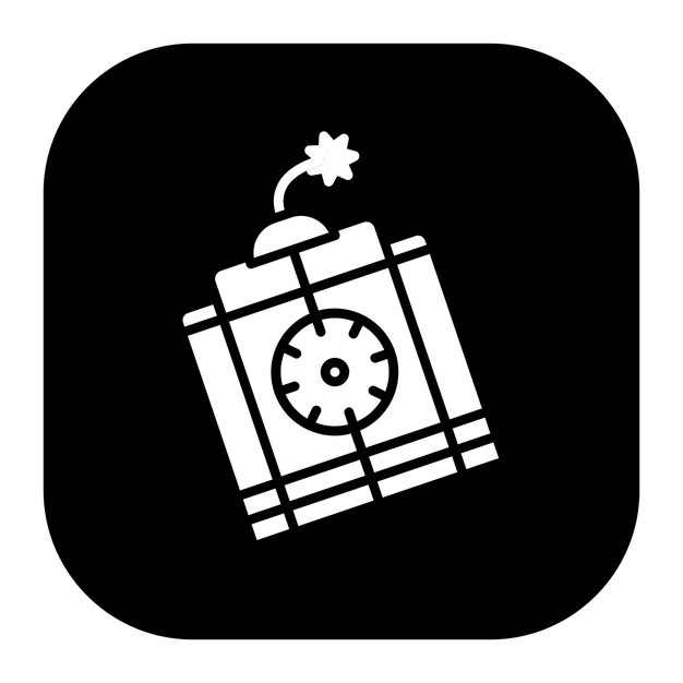 Ilustración vectorial de dinamita