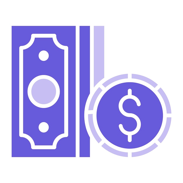 Ilustración vectorial del dinero