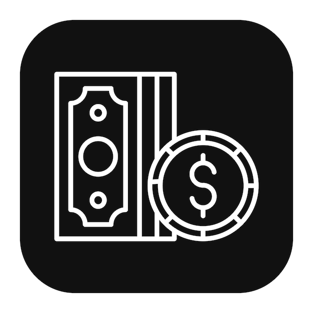 Ilustración vectorial del dinero