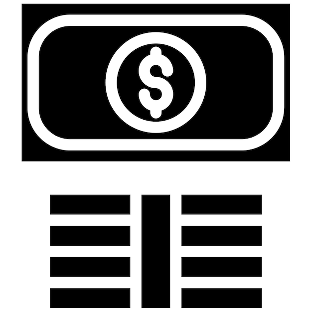 Ilustración vectorial del dinero