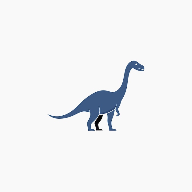 Ilustración vectorial de dinosaurios en fondo blanco
