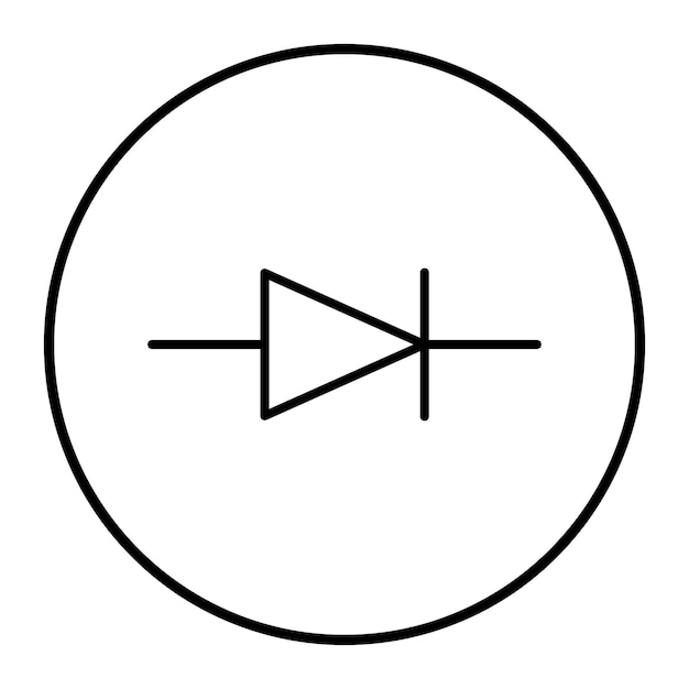 Ilustración vectorial de los diodos