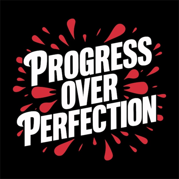 Ilustración vectorial de diseño de camisetas de tipografía motivacional