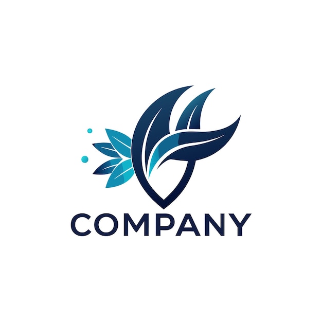 Ilustración vectorial de diseño creativo de logotipo para Tech Startup Company