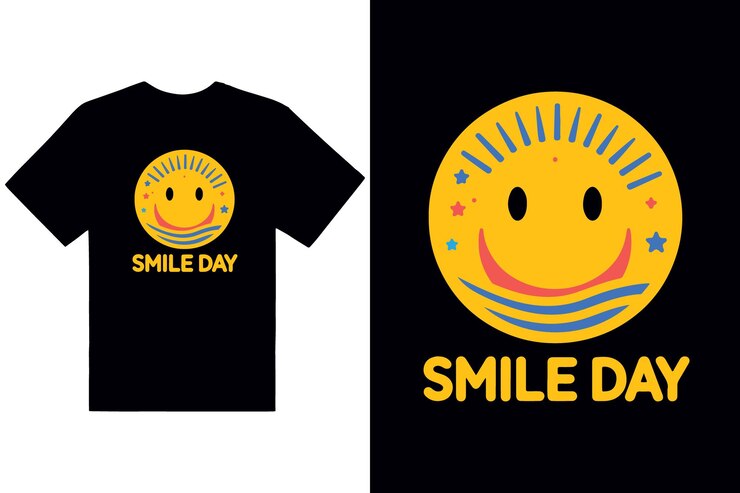 Ilustración vectorial del diseño del día mundial de la sonrisa