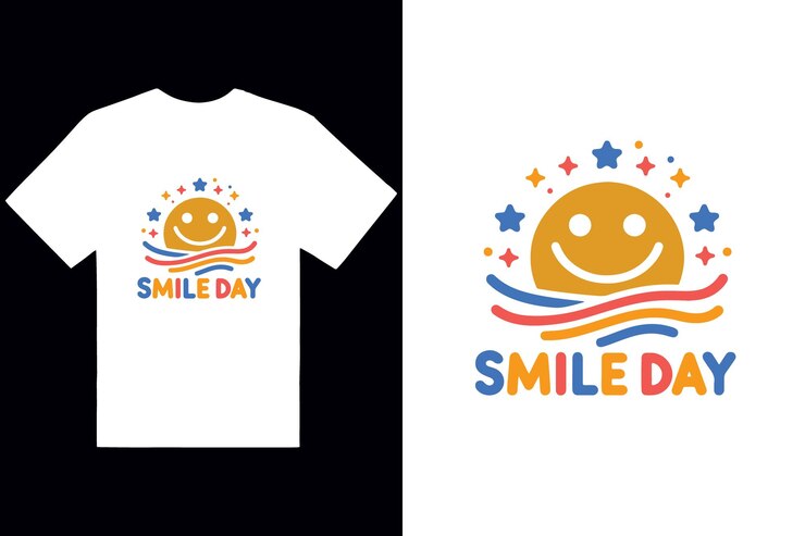 Ilustración vectorial del diseño del día mundial de la sonrisa